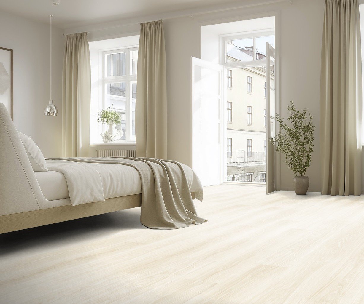 Korková podlaha plovoucí Wood Natural Pure Oak Lak