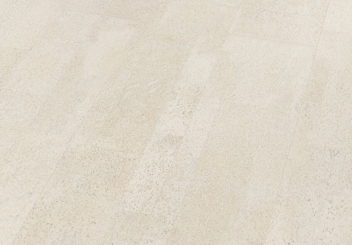 Korková dlaždice lepená Premier Cork Parketa bílá