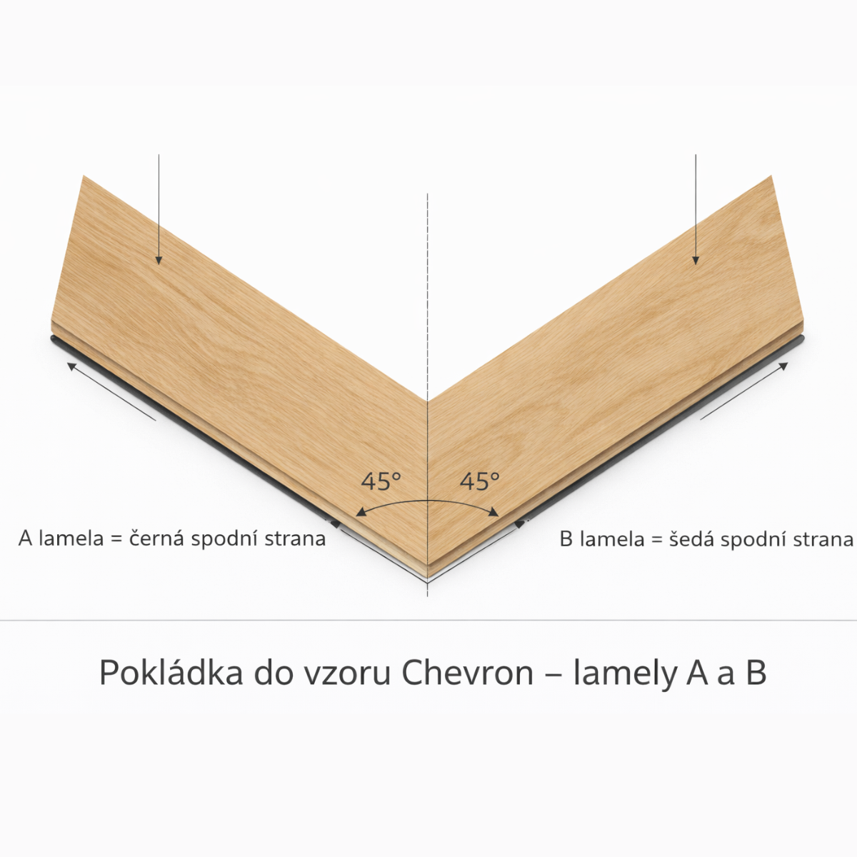 Vinylová podlaha Aspecta Contours Almond - Chevron