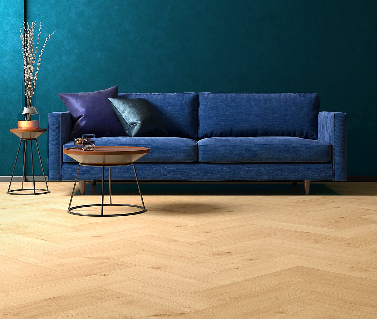 Laminátová podlaha Eterna LOC8 AQUA FG Dub Chambord