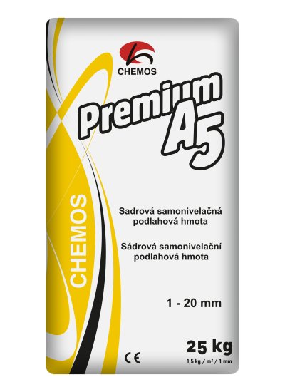 Nivelační stěrka Premium A5