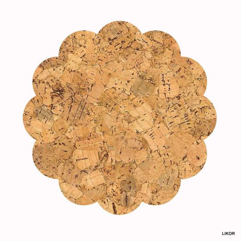 Korkové prostírání KYTIČKA 14,5 cm