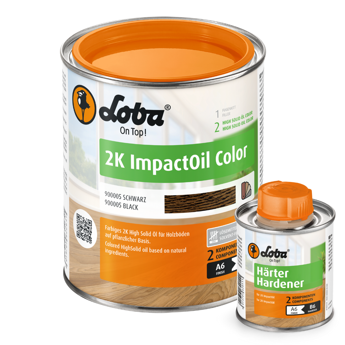 Olej IMPACT Color Černý
